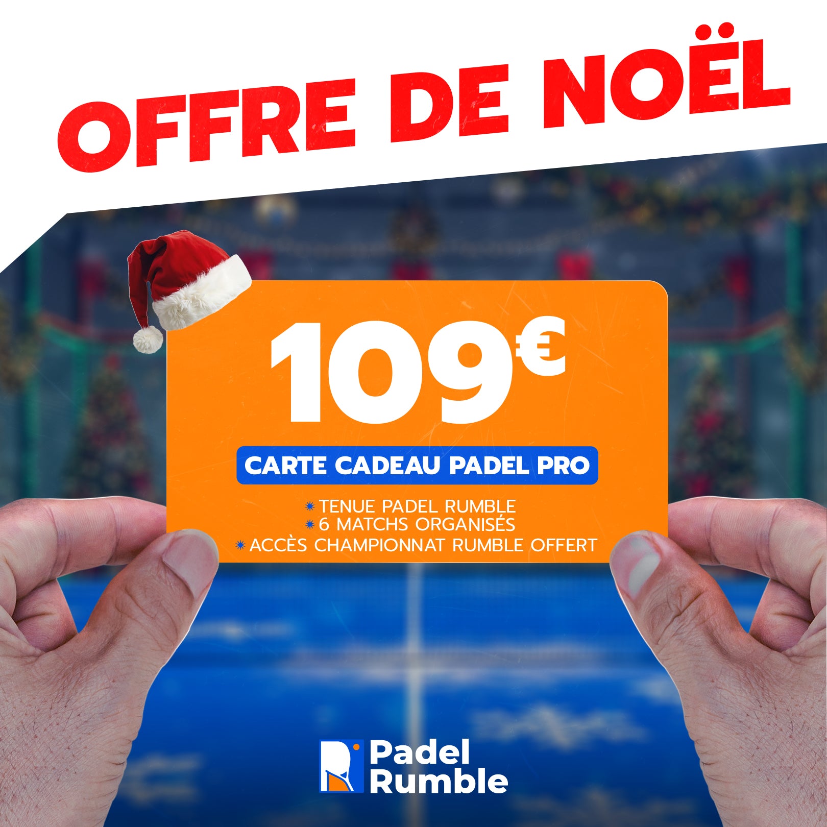 Carte Cadeau Padel Pro (Saison + Maillot)